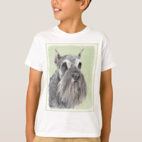 Schnauzer (Giant, Standard) Painting - Dog Art