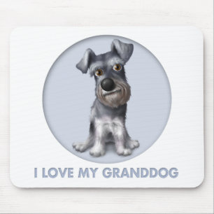 Schnauzer Granddog Mouse Pad