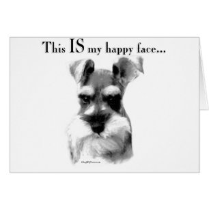 Schnauzer Happy Face