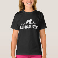 Schnauzer Heartbeat – Cute Dog Lover Schnauzer Fan