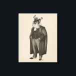 Schnauzer Lawyer Canvas Print<br><div class="desc">Pets</div>