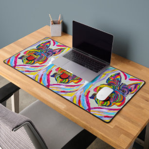 Schnauzer Love Desk Mat