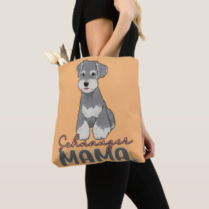 Schnauzer Mama  Tote Bag