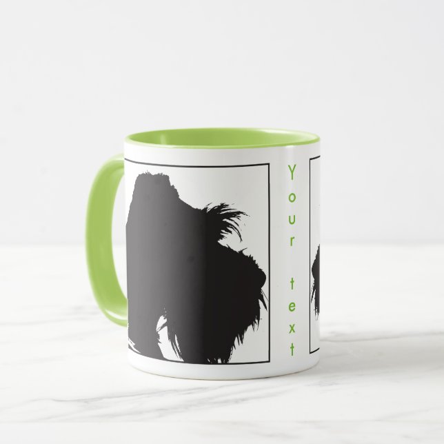 Schnauzer Mug (Front Left)