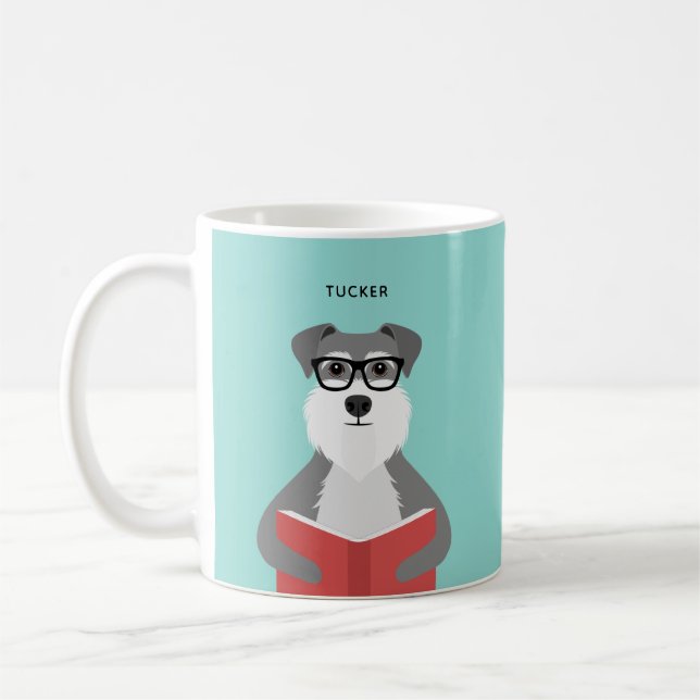 Schnauzer Mugs (Left)
