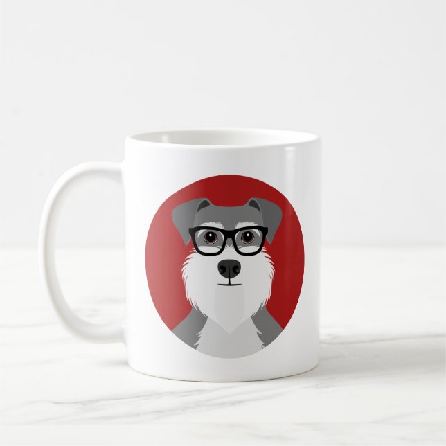 Schnauzer Mugs (Left)