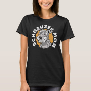 Schnauzer Mum  Proud Pet Owner  Dog Doggy Puppy T-Shirt