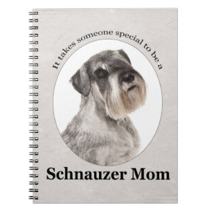 Schnauzer Mum Spiral Notebook