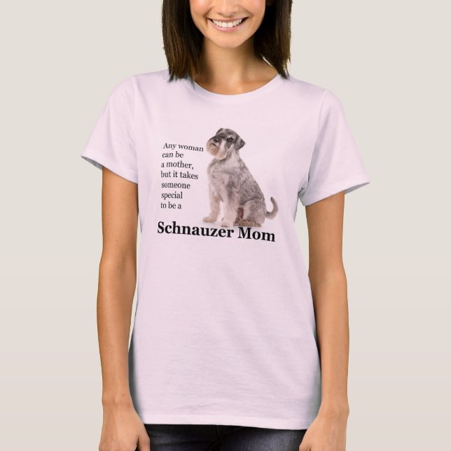 Schnauzer Mum T-Shirt (Front)