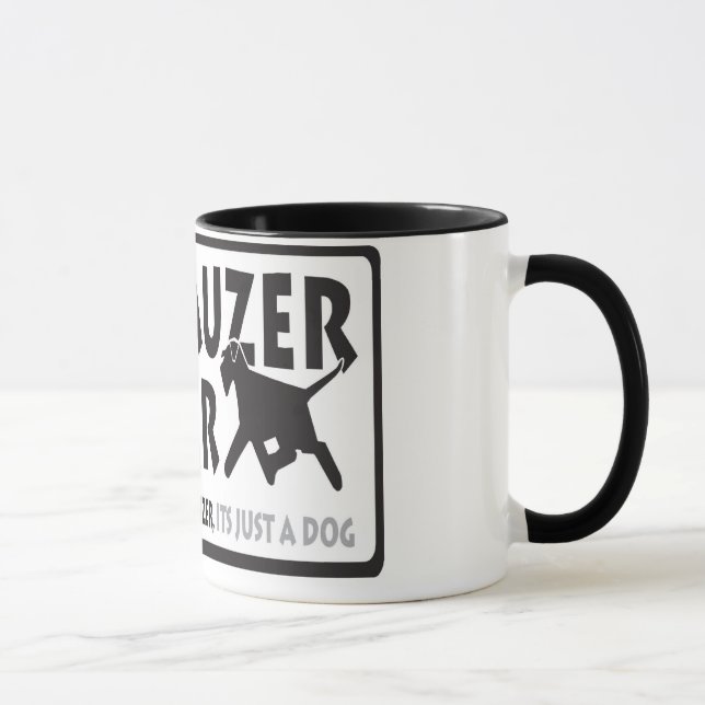 schnauzer owner mug (Right)