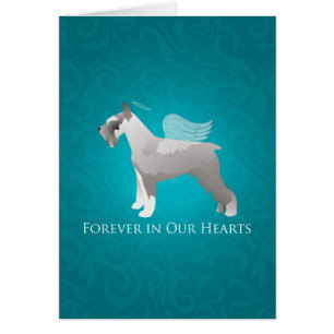 Schnauzer Pet Memorial Design
