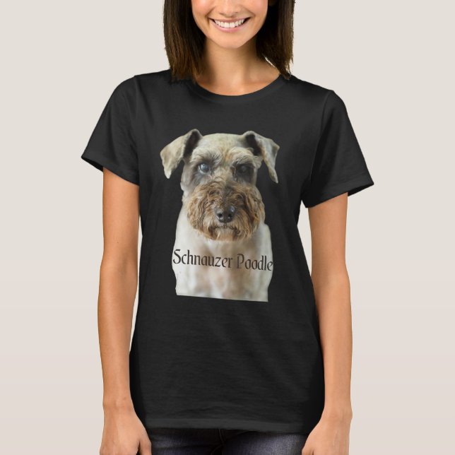 Schnauzer Poodle Dog Shirt Schnauzer Poodle (Front)