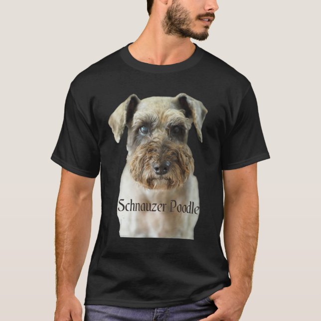 Schnauzer Poodle Dog Shirt Schnauzer Poodle (Front)