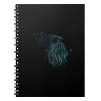 Schnauzer Spiral Notebook
