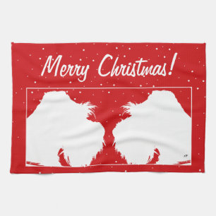 Schnauzer Tea Towel
