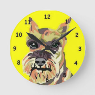 Schnauzer Wall Clock