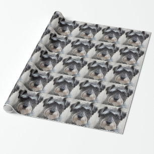 Schnauzer Wrapping Paper