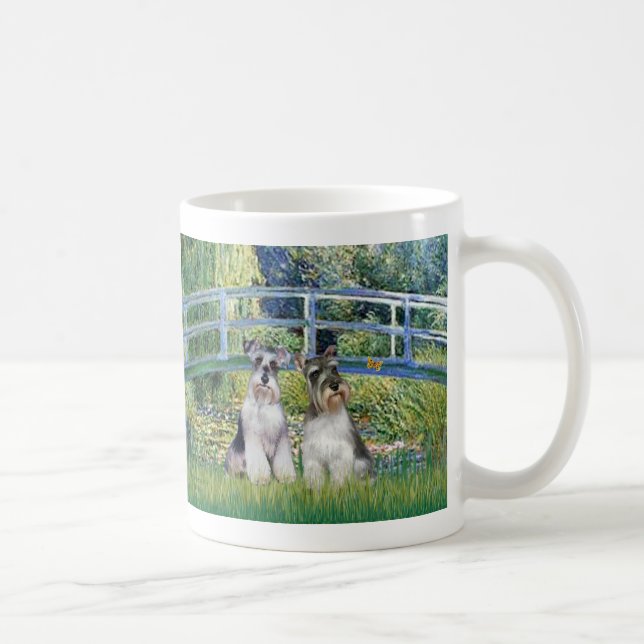 Schnauzers (two-nat) - Bridge Coffee Mug (Right)