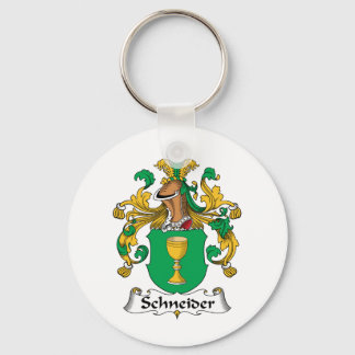 Schneider Family Crest Key Ring