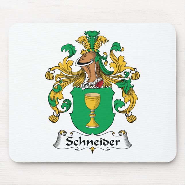Schneider Family Crest Mouse Pad (Front)