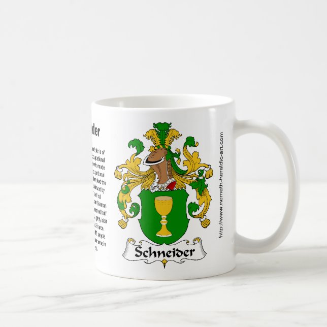 Schneider Family Crest Mug (Right)