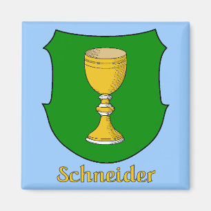 Schneider Family Shield Magnet