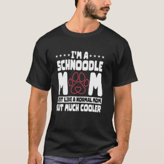 Schnoodle Dog Lover Mum Fur Parent Breeder Mother' T-Shirt