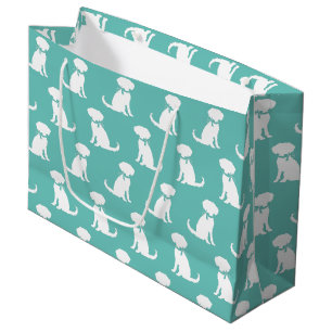 Schnoodle Dog Puppy Large Gift Bag