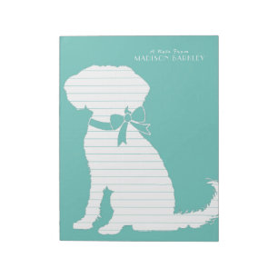 Schnoodle Dog Puppy Notepad