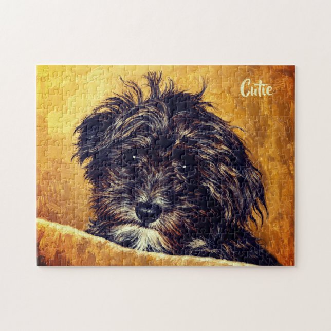 Schnoodle Jigsaw Puzzle Personalised (Horizontal)
