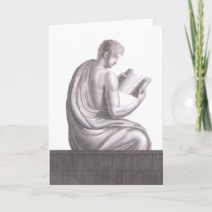 Scholar from Pompei - Greeting Card