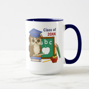 Scholar Owl Graduation Mug