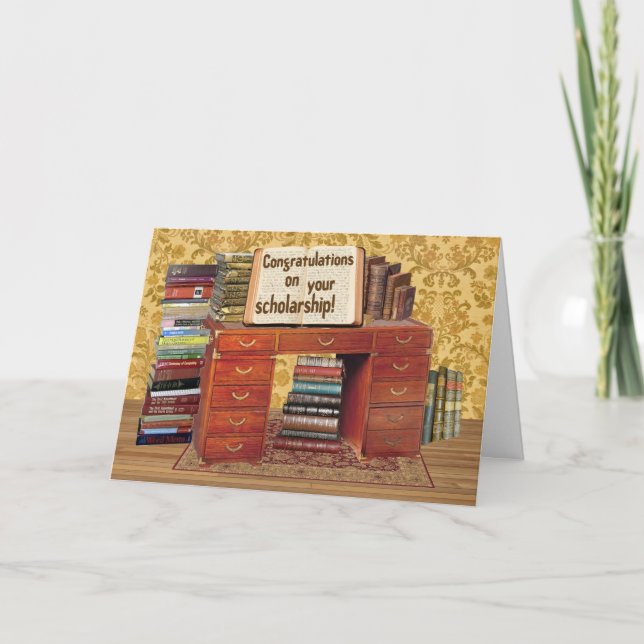 Scholarship Congratulations Card (Front)