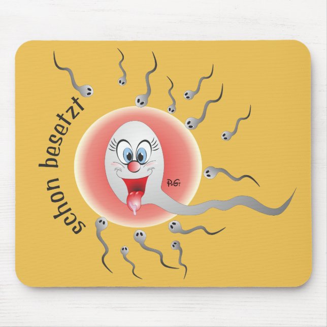 schon besetzt Mauspad Mouse Pad (Front)