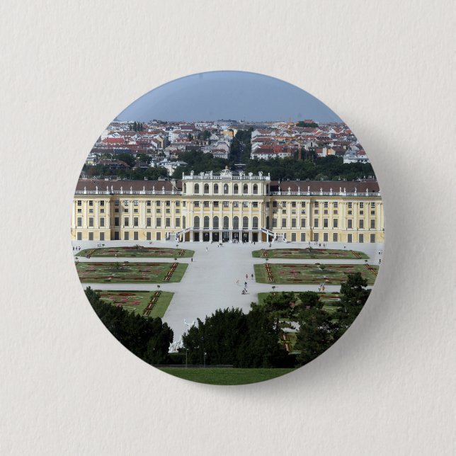 schönbrunn 6 cm round badge (Front)