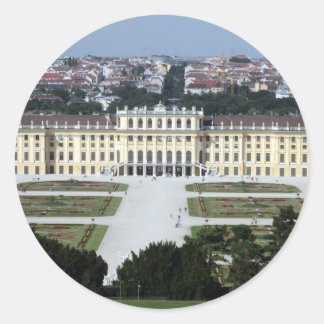 schönbrunn classic round sticker