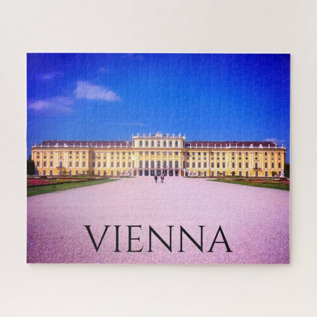 schönbrunn palace vienna jigsaw puzzle (Horizontal)