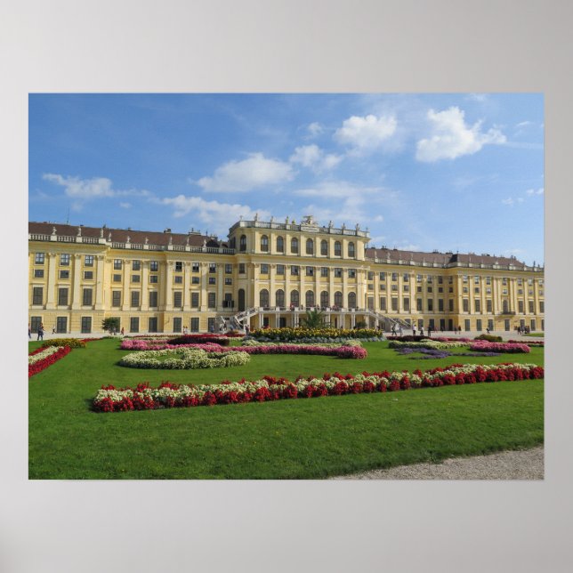 Schönbrunn Palace Vienna Poster (Front)