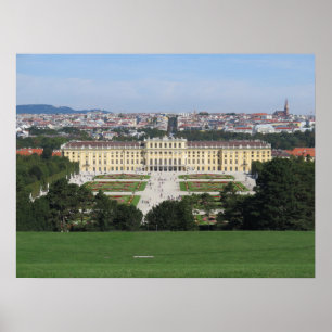 Schönbrunn Vienna Austria Poster