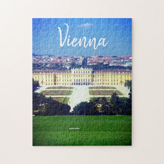 schönbrunn vienna jigsaw puzzle (Vertical)