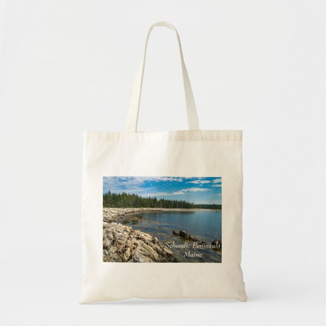 Schoodic Peninsula Tote Bag (Front)