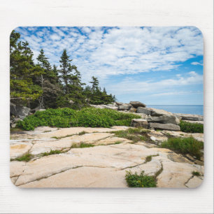 Schoodic Point in Acadia National Park in Maine Mouse Pad
