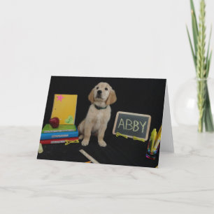 School Abby Card