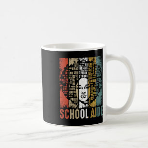 School Aide Afro African American Women Black Hist Coffee Mug