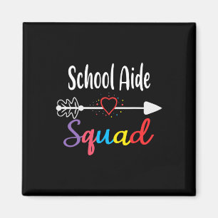 School Aide Squad Fun Ck To School Teacher Supplie Magnet