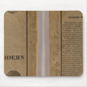 School atlas with modern geography mouse pad