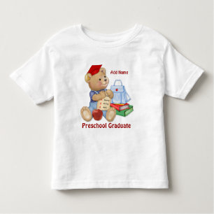 School Bear - Preschool Graduate Toddler T-Shirt