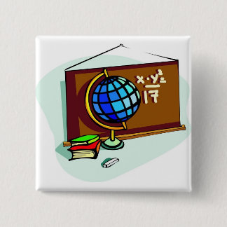 School Bulletin Board 15 Cm Square Badge