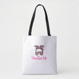 School Bus Aide  Tote Bag