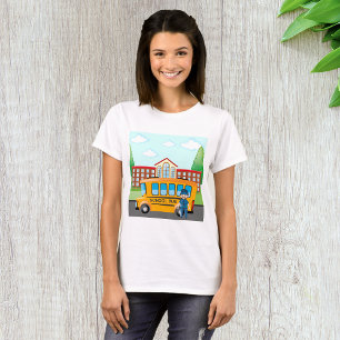 School Bus And Driver T-Shirt